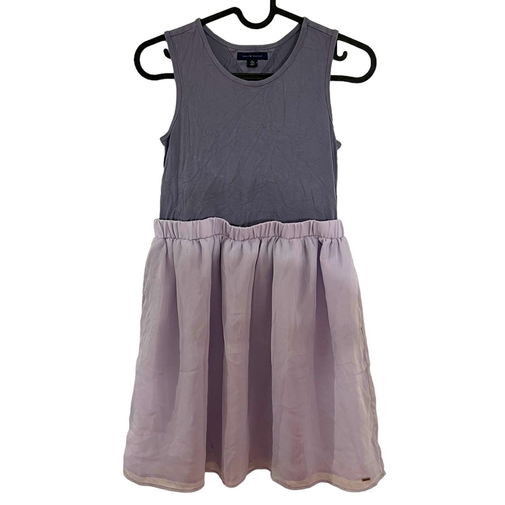 Tommy Hilfiger girls XL 16 purple tank dress